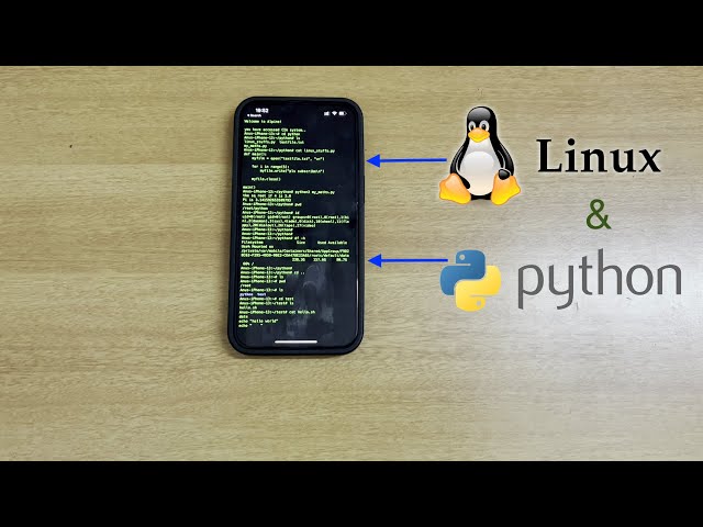Install & run Linux, python on iPhone - iSH Shell