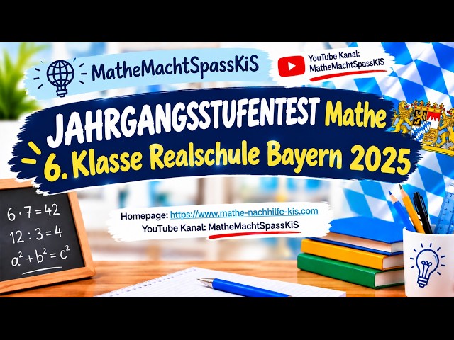Jahrgangsstufentest Realalschule 6  Klasse