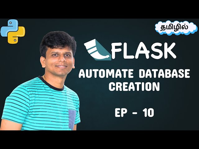 Automate SQLite Database Creation in Flask | EP 10