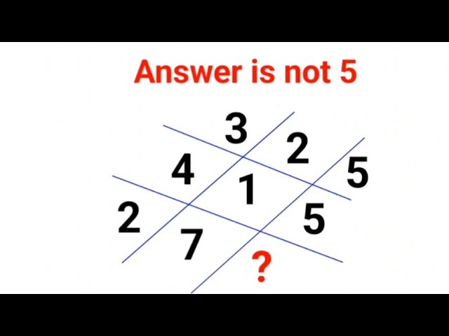 99% failed this IQ test! Answer is not 5. A Ukraine Math Test #math #puzzles #ukraine #mathspuzzles