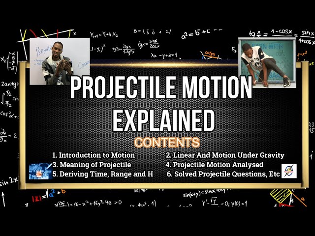 Projectile Motion in Physics (Explained With Examples)