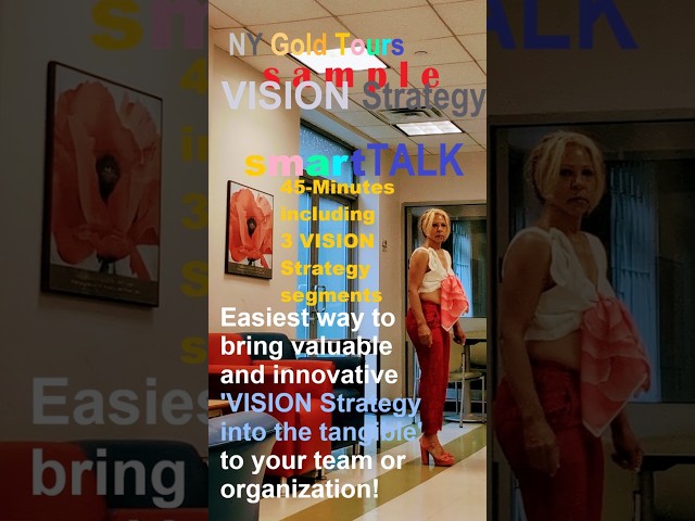 A smartTALK sample-Get some VISION Strategy smartTOOLs and consider bringing VS to your organization