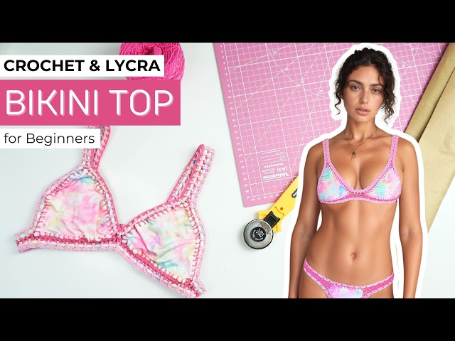 Stop Buying Swimwear! Make This Easy Crochet Bikini Top Instead