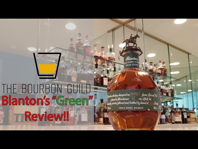 Seeing Green | Blanton's Special Reserve | The Bourbon Guild Review Show