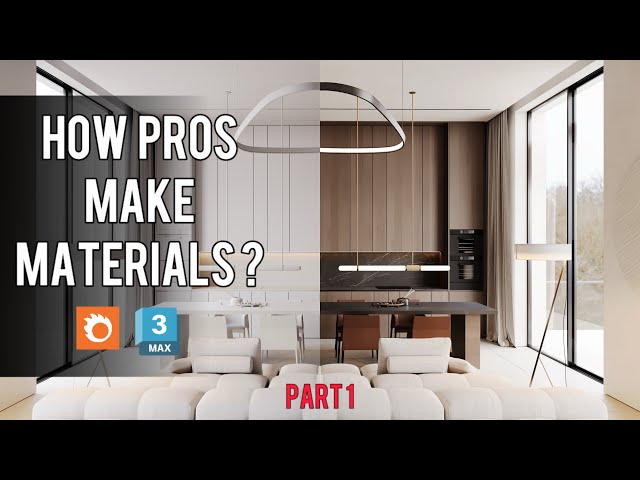 3ds Max Corona Renderer Material Tutorial | 0–100 Realistic Materials – Part 1
