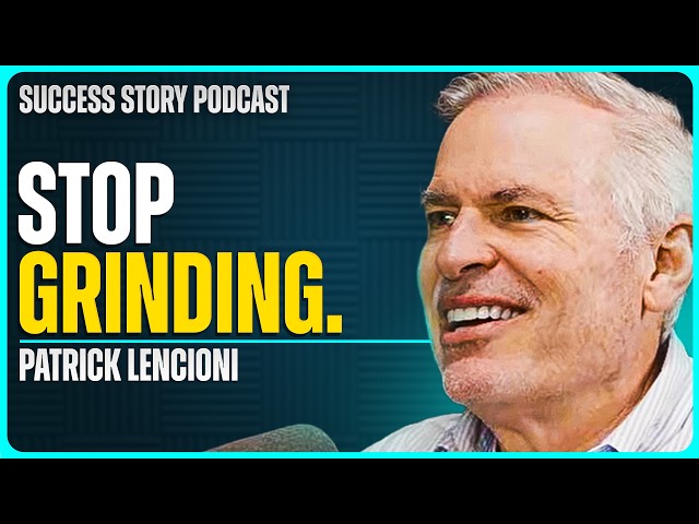Why 80% of People Hate Their Work | Patrick Lencioni - NYT Bestselling Author (10M+ Books Sold)