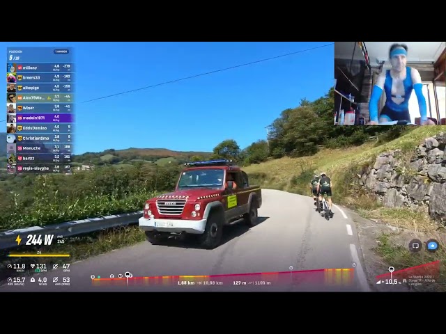21-09-2025 10:13 - ROUVY - La Vuelta 2023 | Stage 17 - Alto de L'Angliru 12,36km 1.229,9m 00:59:37