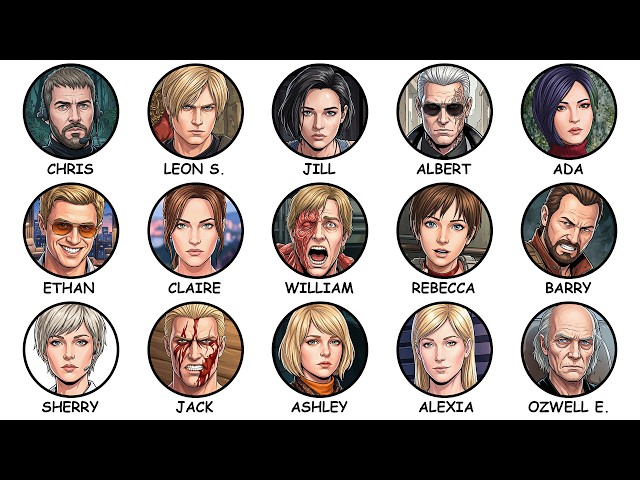 3 Hours of Resident Evil's Character's Lore Explained