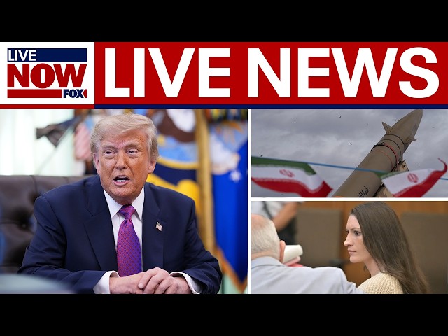 LIVE NEWS: Trump announcement, Iran war, Lindsay Clancy trial, Tupac murder trial, more top stories