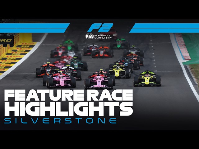 F2 Feature Race Highlights | 2026 British Grand Prix