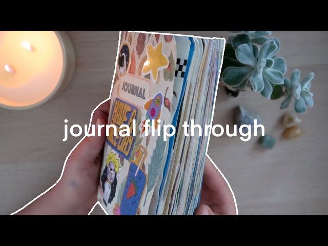 journal flip through #12 - my most creative journal yet