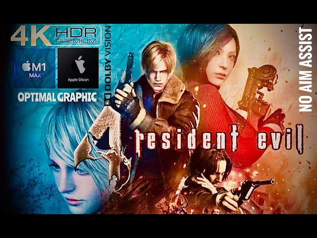 RESIDENT EVIL 4 FULL GAME HORROR ACTION  MOVIE, HARDCORE, Apple Silicon Game
