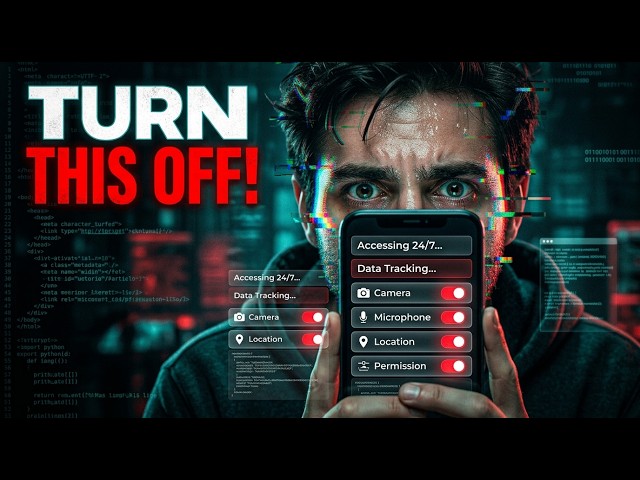 Stop Your Phone From Tracking You NOW! 😳#StopTracking #Privacy #CyberSecurity #TechTips #DataPrivacy