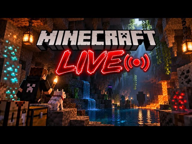 🔴 WELCOME TO THE MINECRAFT LIVE STREAM! 🔥