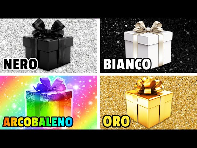 Choose your GIFT...! 🎁🌈🖤🤍👑 How Lucky Are You?