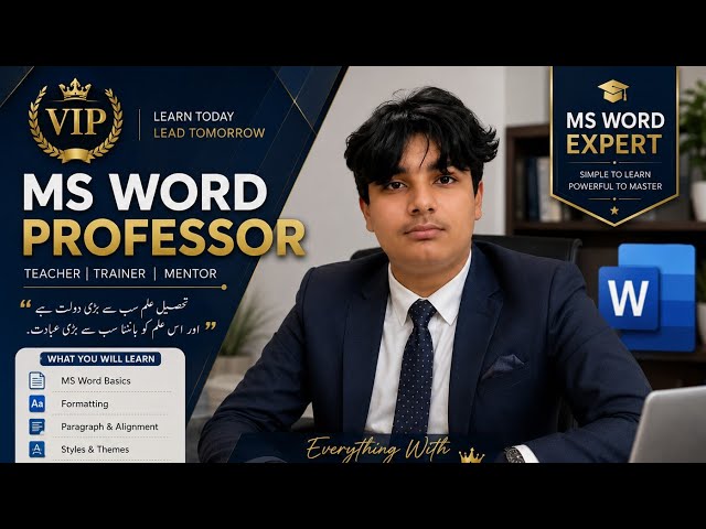 MS Word Tutorial for Beginners | Learn MS Word Step by Step