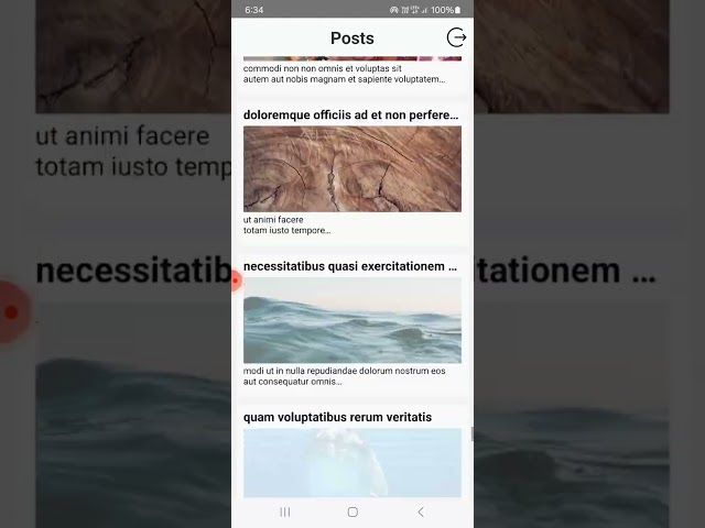 React Native App Demo | Firebase Auth, API Integration & Navigation | Persistent Login Feature