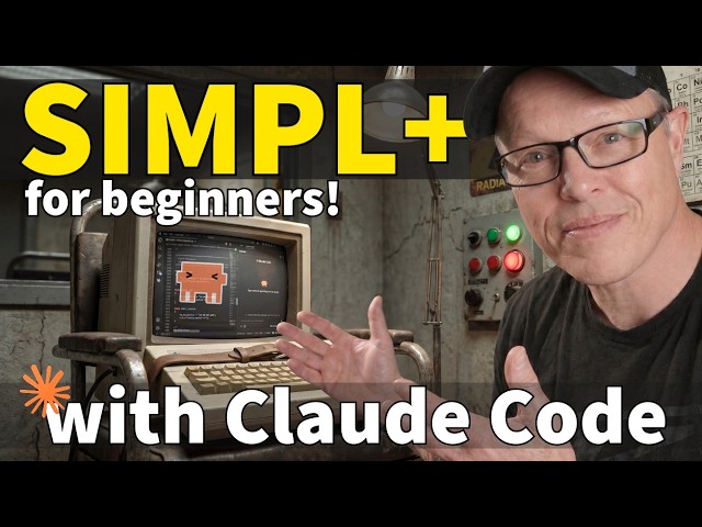 Crestron SIMPL+ Programming with Claude Code - Learn It Fast!