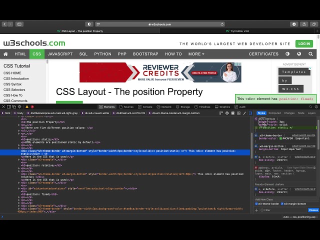 CSS Position, Overflow, Float, Inline-Block