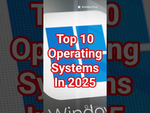 Top 10 Operating Systems you should know in 2025!!! #top10 #operatingsystem #apple #linux #ubuntu