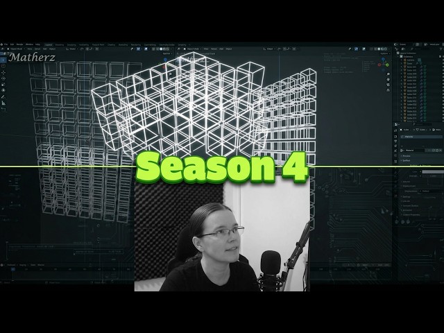 Duplicate a wireframe. Blender Mini Tutorial (#83)(S4) #cgi #3dart #blender3d