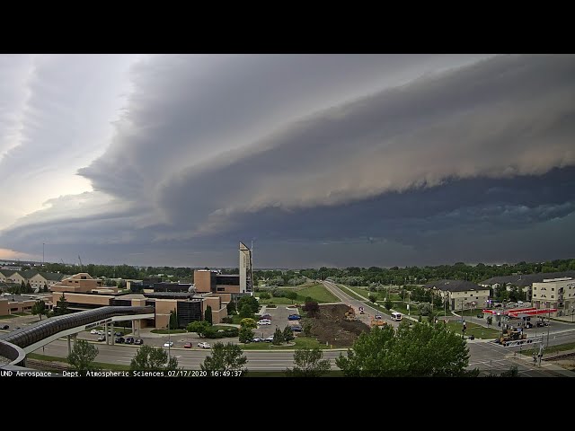 Mothership shelf cloud / mammatus / dust - 17 July 2020