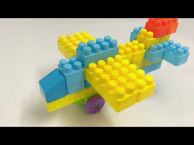 How to Build a Mini Airplane ✈️ | Easy DIY Building Blocks Tutorial 🧱