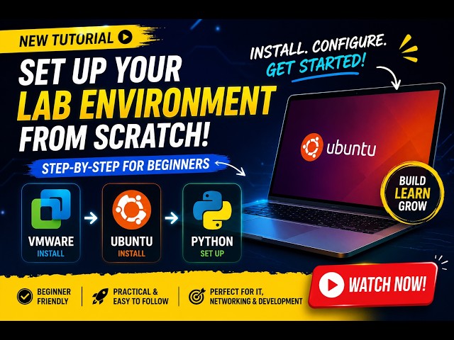 # How to Install VMware, Ubuntu & Python | Complete Beginner's Guide (2026) #linux #python #ubuntu