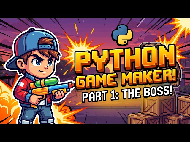 #1 2D Schoolyard Game Tutorial Part 1 | Python Mein Game Banain | Python Asaan Hai