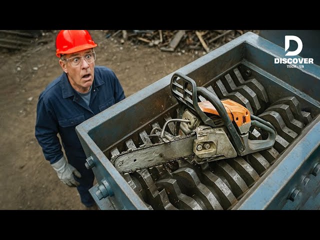 Most Insane Shredding Machines That Destroy Everything! | Discover Tech - US #31