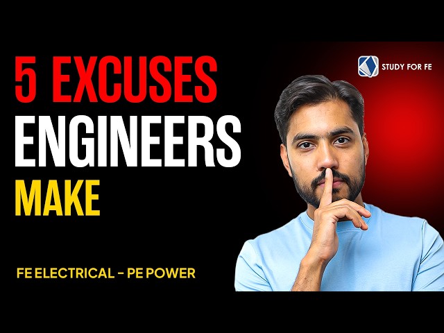 Too Busy for the PE Exam? Why Engineers Put It Off