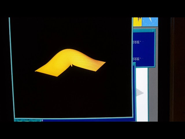Vibrating membrane in MATLAB on a Titan