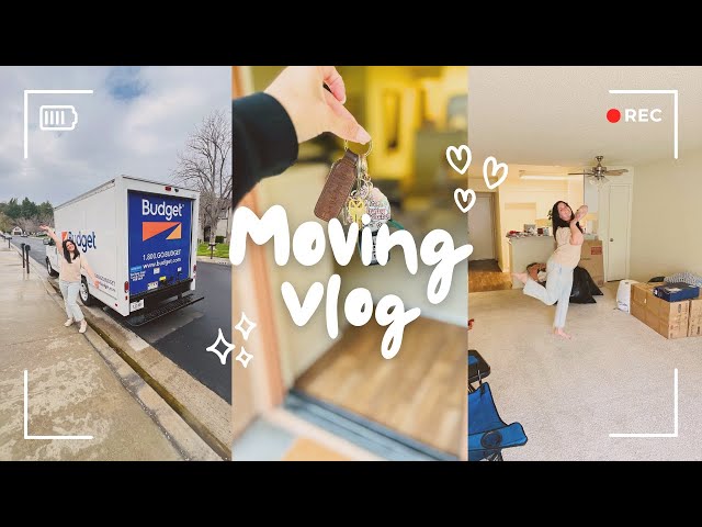 MOVING VLOG🏡 - Single mom of 3, getting my keys, new apartment