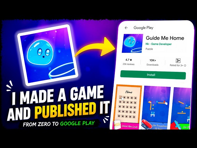 I Finally Published My Own Game on the Play Store | Guide Me Home