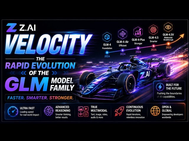 Z.AI’s Velocity: The Rapid Evolution of the GLM Model Family | Uplatz