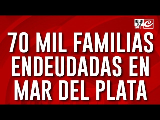 Mar del Plata is going through one of the worst crises in its history