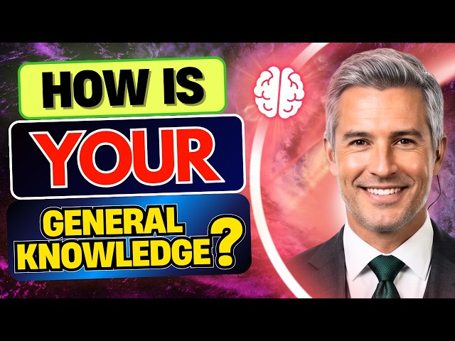 Seniors Who Pass This General Knowledge Quiz Has EXCEPTIONAL Memory! Can You Get 15?