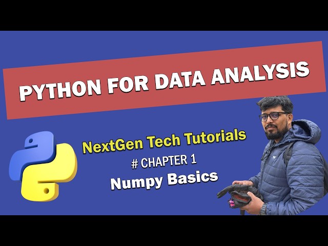 Numpy Tutorial Part 1 | Arrays & Operations Demystified