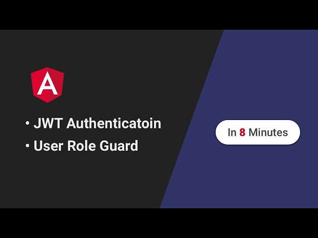 Angular JWT Authentication & User Role based Auth Guard | Egret Admin Template | UI Lib