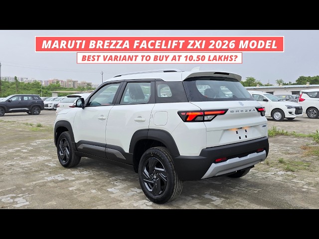 New Maruti Brezza Facelift 2026 ZXI Walkaround | Brezza ZXI 2026 Facelift | Brezza Facelift ZXI 2026