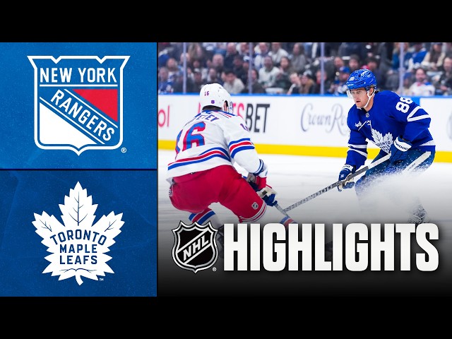 Rangers vs. Maple Leafs | NHL Highlights | Oct 22, 2026