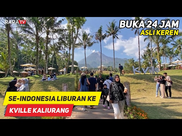 SO CROWDED‼️New Tourist Spot in Jogja, Feels Like a Fairytale Land