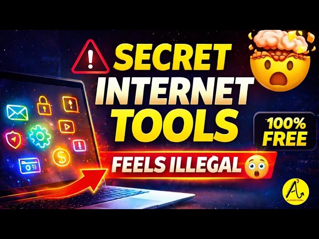 “10 Secret Internet Tools That Feel Illegal to Know in 2026 🤯 (100% Free)”