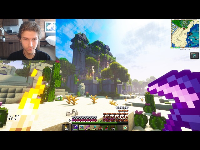 Surviving 100 Days in ULTIMATE Minecraft Hardcore LIVE!