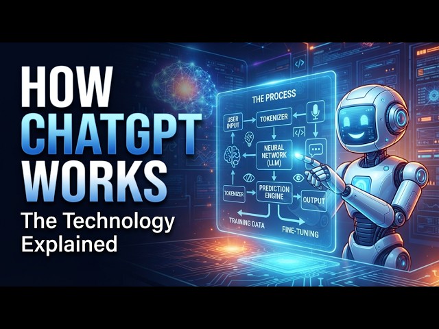 How ChatGPT Works 🤖 | The Technology Behind ChatGPT Explained Simply