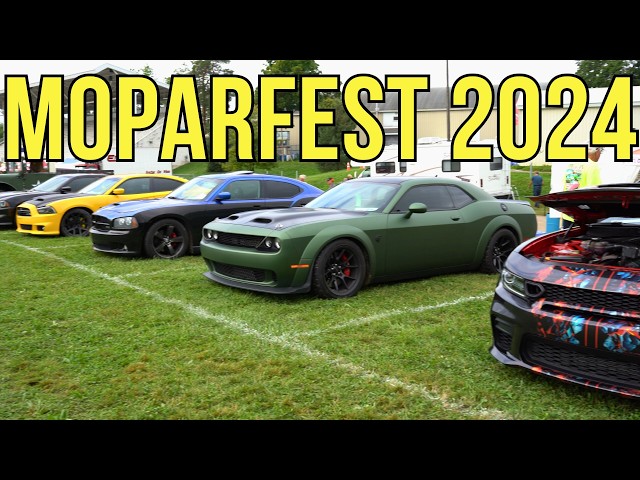 mopar car meet moparfest 2024