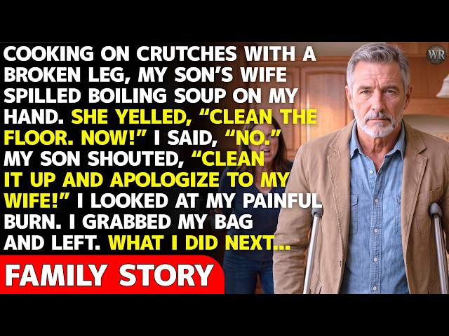 My Son’s Wife Ordered Me To Cook And Clean While I Was On Crutches With A Broken Leg. I Said No...