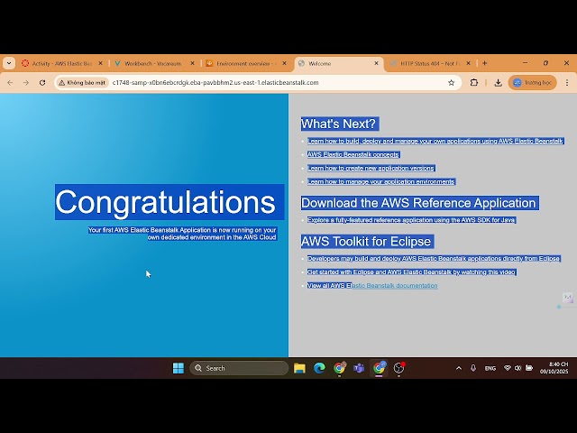 Activity: AWS Elastic Beanstalk - 23110337_LeVinhThuy