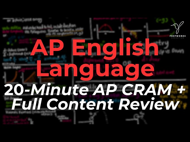 2026 AP Lang Full Exam Review: EVERYTHING YOU NEED TO KNOW! | The Entire AP English Language Course!