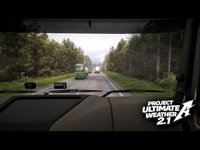 A Different ETS2 Perspective | Sibir Map Passenger POV Drive 4K
